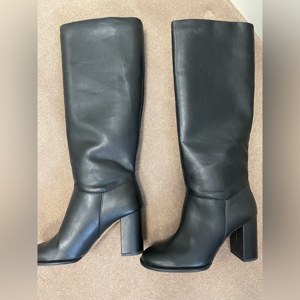H&M knee-high heeled boots